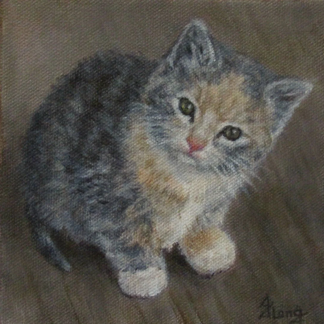 Chilly Morning (Acrylic, Sold at Scholarship Fundraiser)