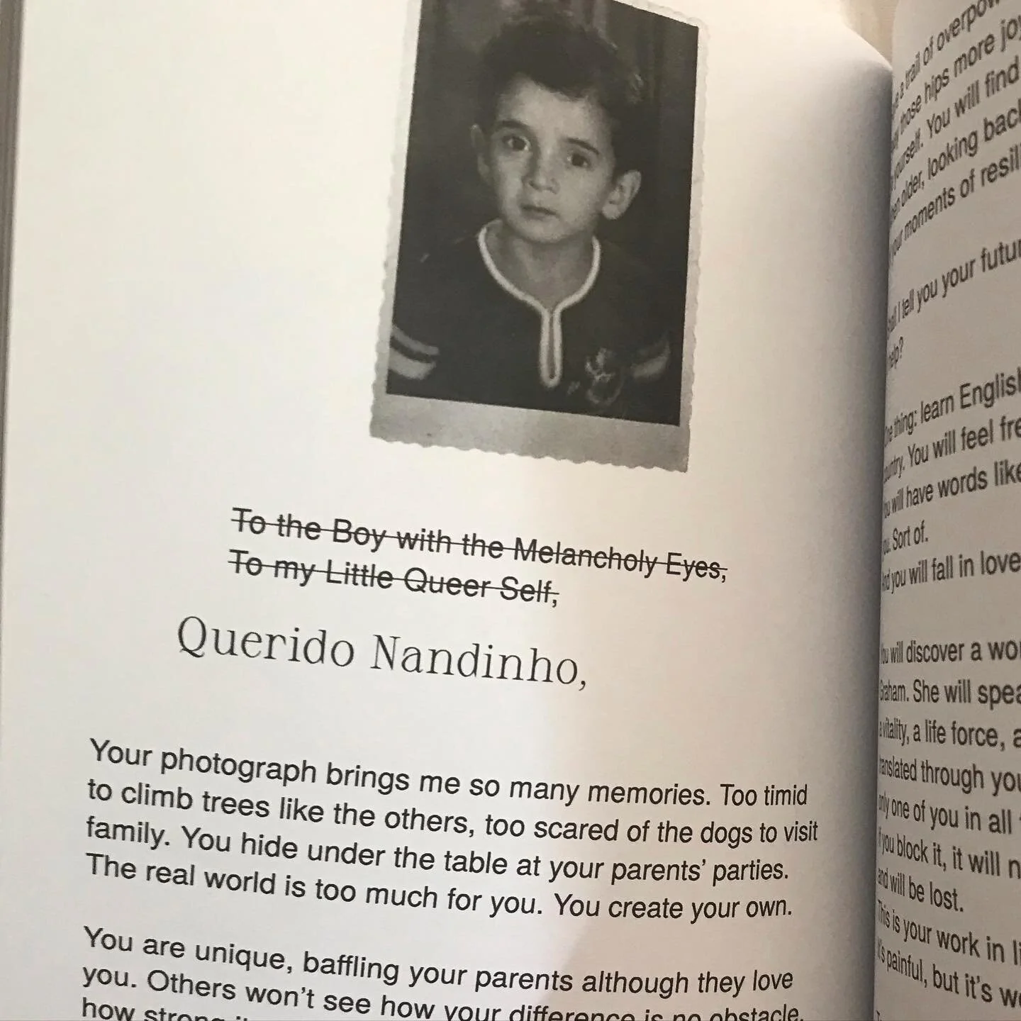 We absolutely 💜💜 it when our contributors receive their copies of Letter To My Little Queer Self. @nancymessias (London) &amp;  @ofthestacks (Australia) have dropped. Copies are available to buy NOW via. hotpencilpress.co.uk. Launch on July 16th - 