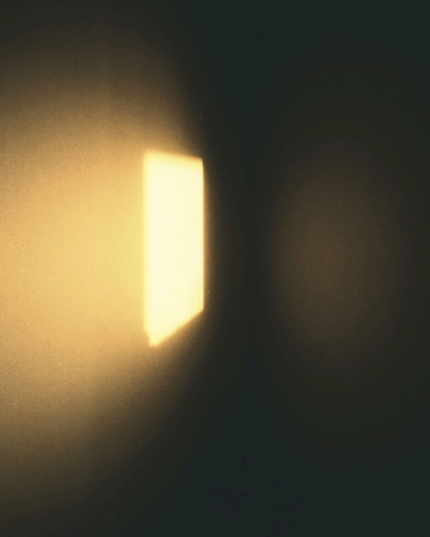 Light coming through the window.