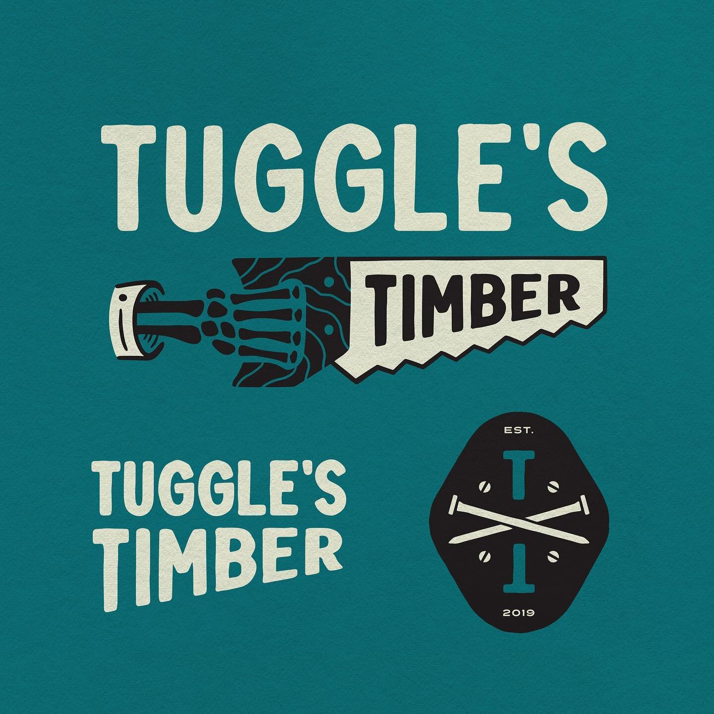 Ayeee. This one was really fun. Wrapped up some new branding work for @tugglestimber this week. 🪚 Loved working on this with you Ross, thank you! 🙏
.
.
.
.
.
#dribbble #woodworking #graphicgang #truegrittexturesupply #logodesigner