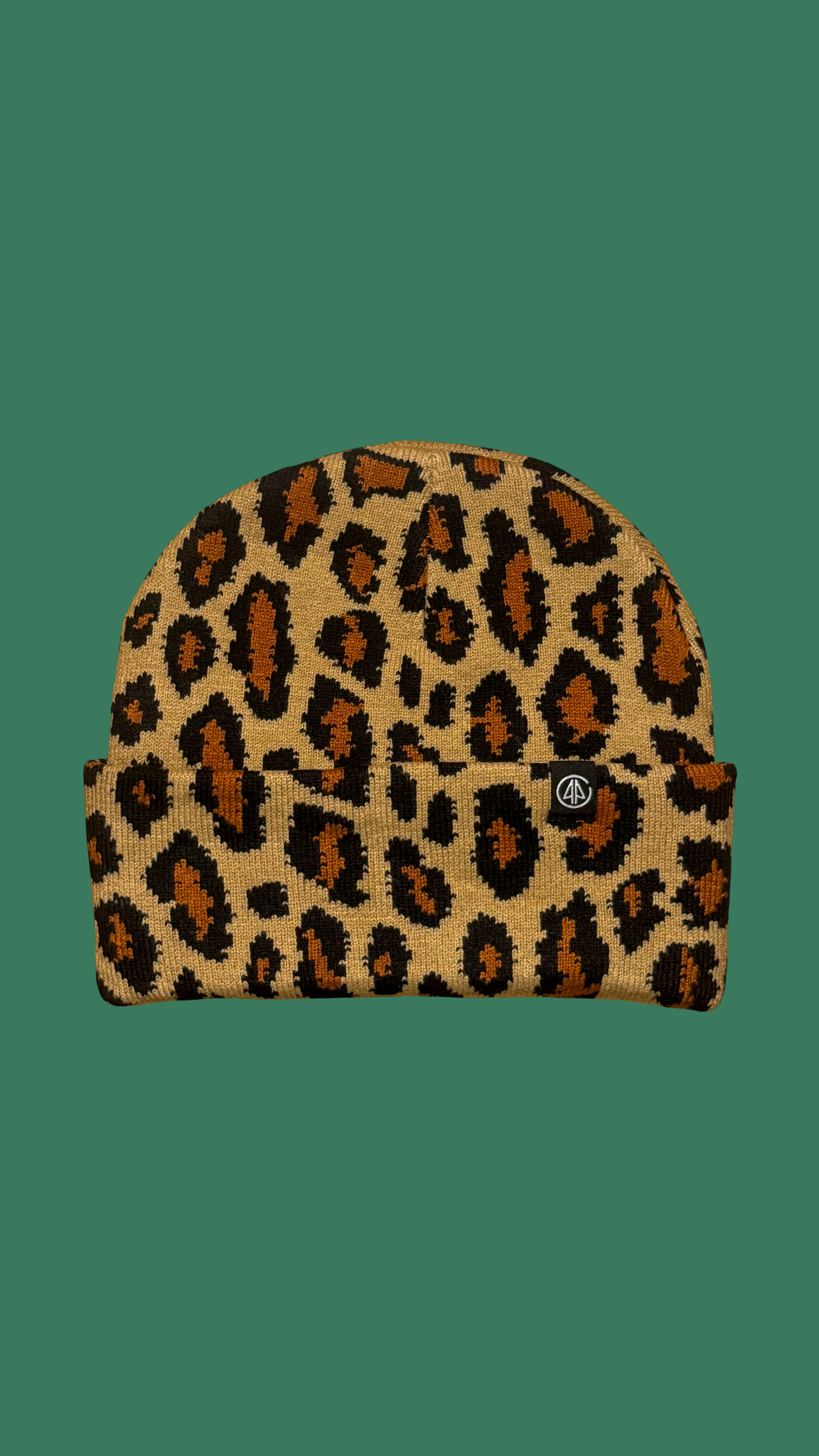 Leopard Beanie