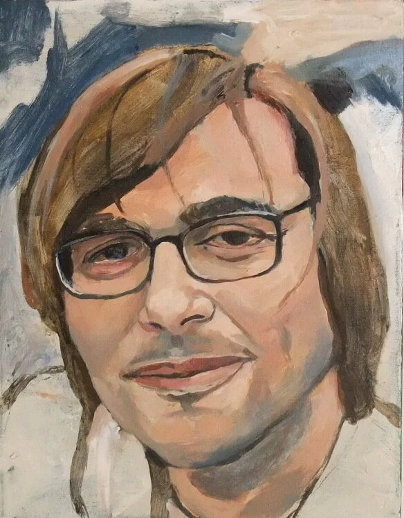  billy , oil on canvas, 2008, 12 x 18, sold