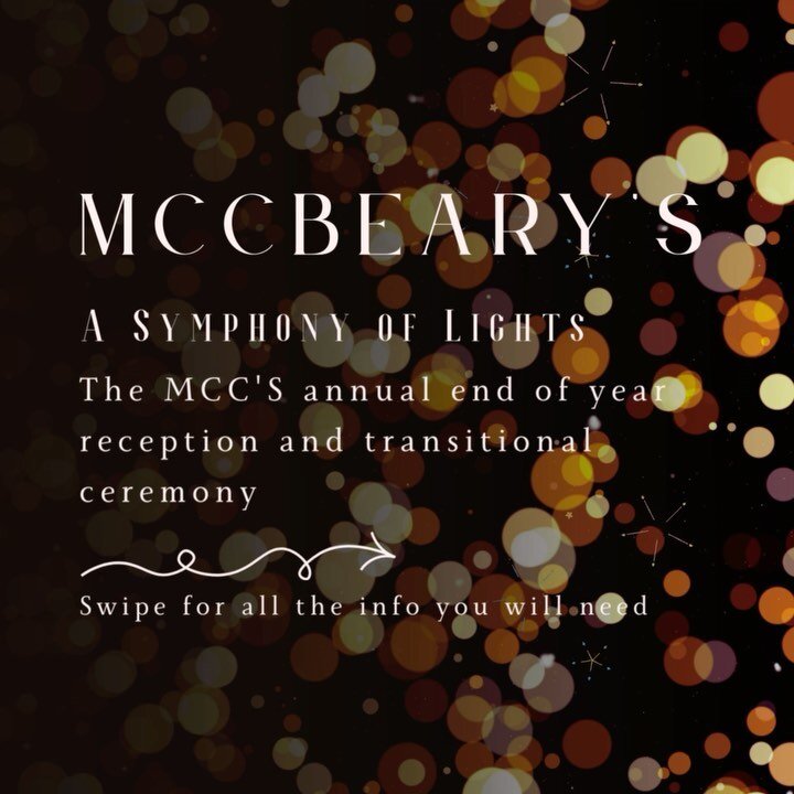 T-11 days until MCCBeary&rsquo;s!!! For those who don&rsquo;t know, MCCBeary&rsquo;s is the annual end-of-year reception which celebrates BIPOC excellence and acknowledges all the great work done throughout the school year by MCC Staff and the MCC&rs