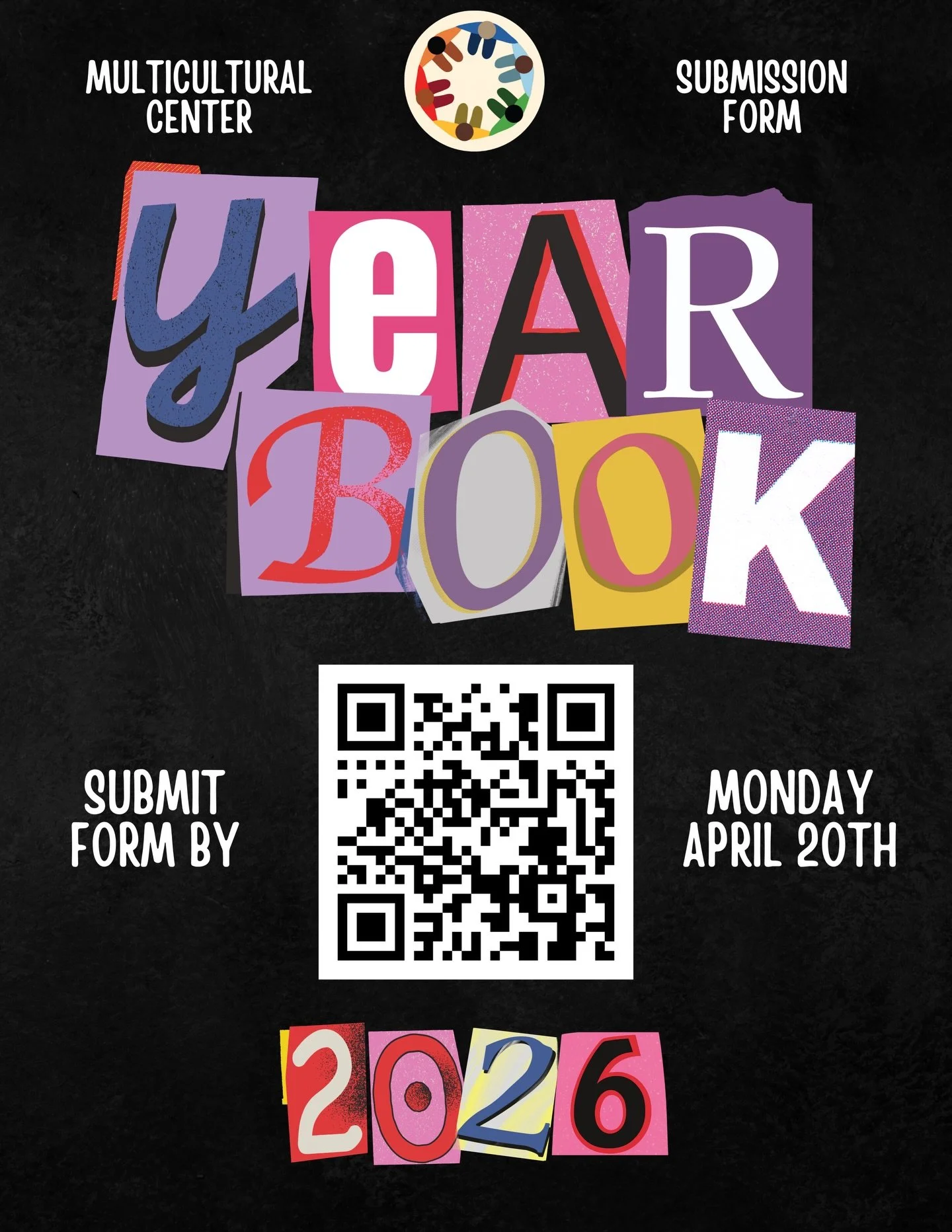 Yearbook 📚production is underway and we need your help! 
.
Whether it&rsquo;s a Senior Spotlight or Wacky Superlative we want to fill this years edition with MCC love ❤️ 
.
Please scan the code or click the link in bio to submit your yearbook form b