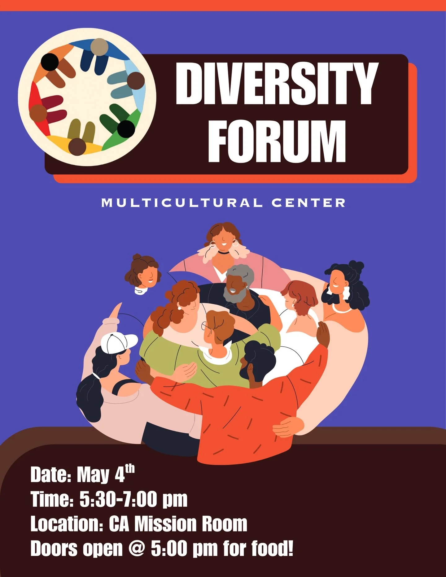 Building community and celebrating our differences! 🤝✨
.
Spring Diversity Forum is officially here, and you&rsquo;re invited to join the conversation. Whether you&rsquo;re here to share your perspective or listen and learn, we&rsquo;d love to see yo