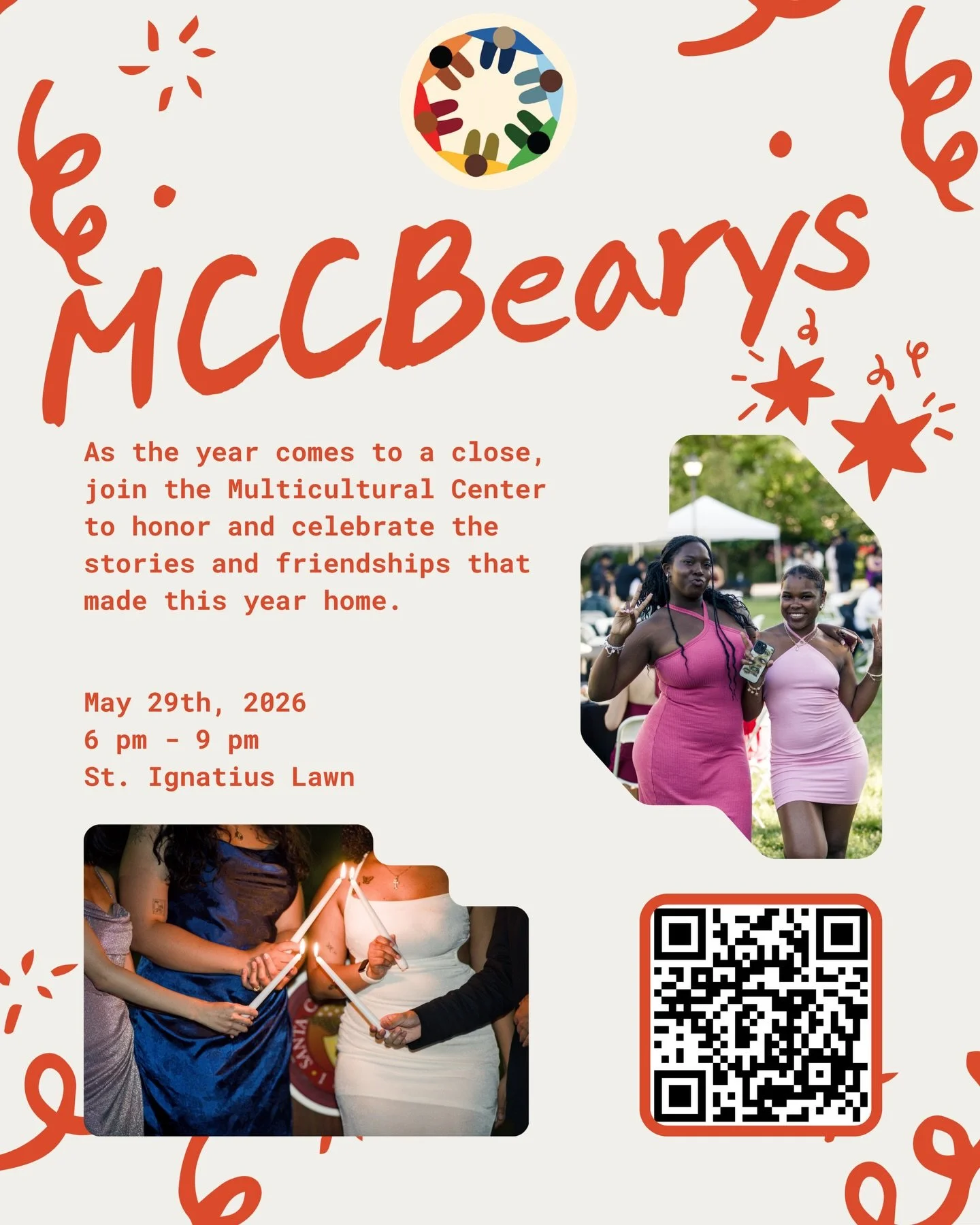 As the year comes to a close, we&rsquo;re taking a moment to honor the stories, friendships, and memories that made this year feel like home. ❤️✨ 
.
Join the Multicultural Center for MCCBearys&mdash;an evening of celebration and community.
.
🗓 When: