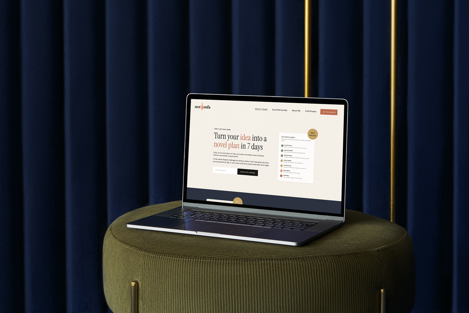 Not MFA: Website Design & Branding