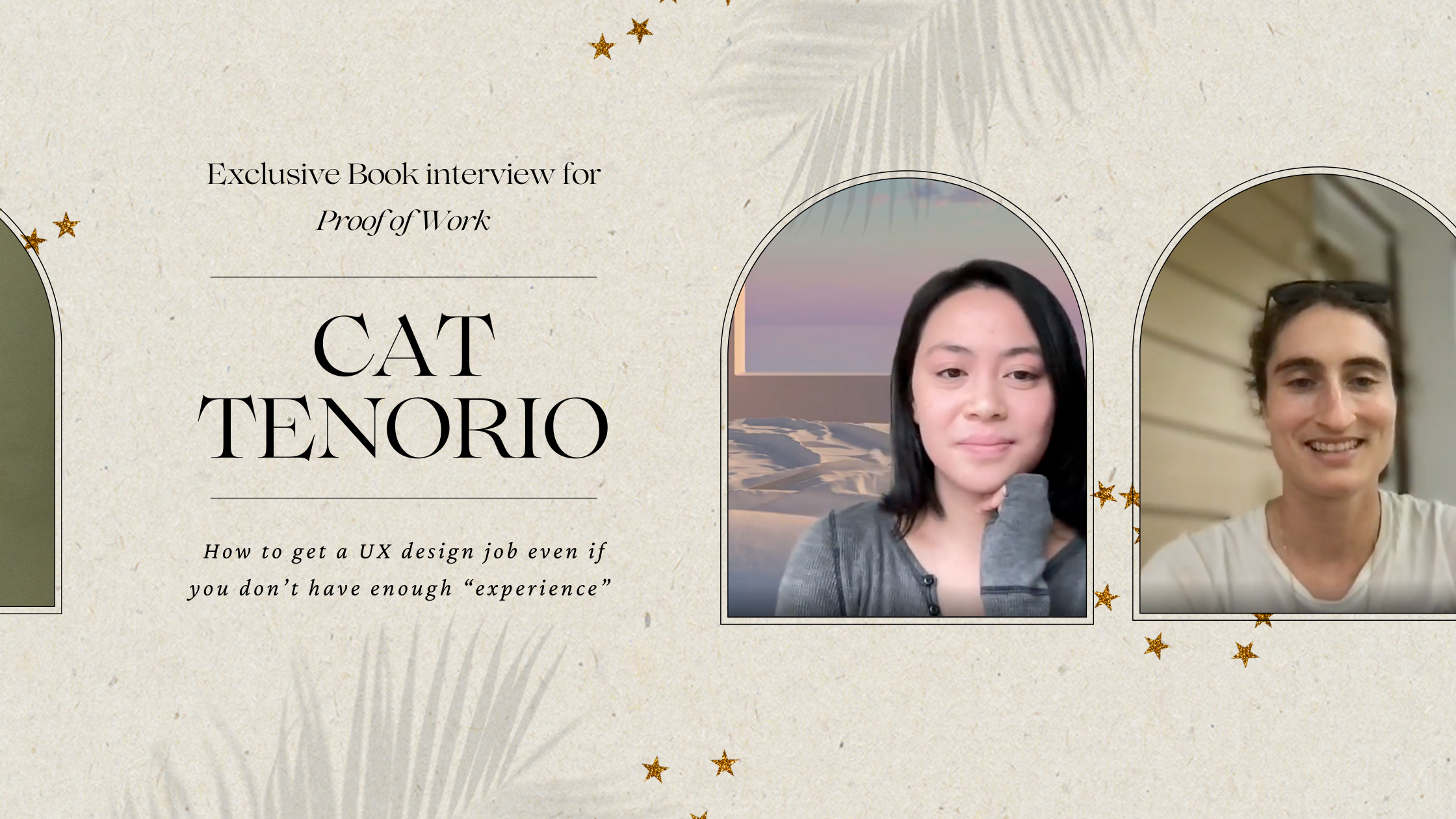 Addie Johnson and Cat Tenorio sit down to talk about design careers