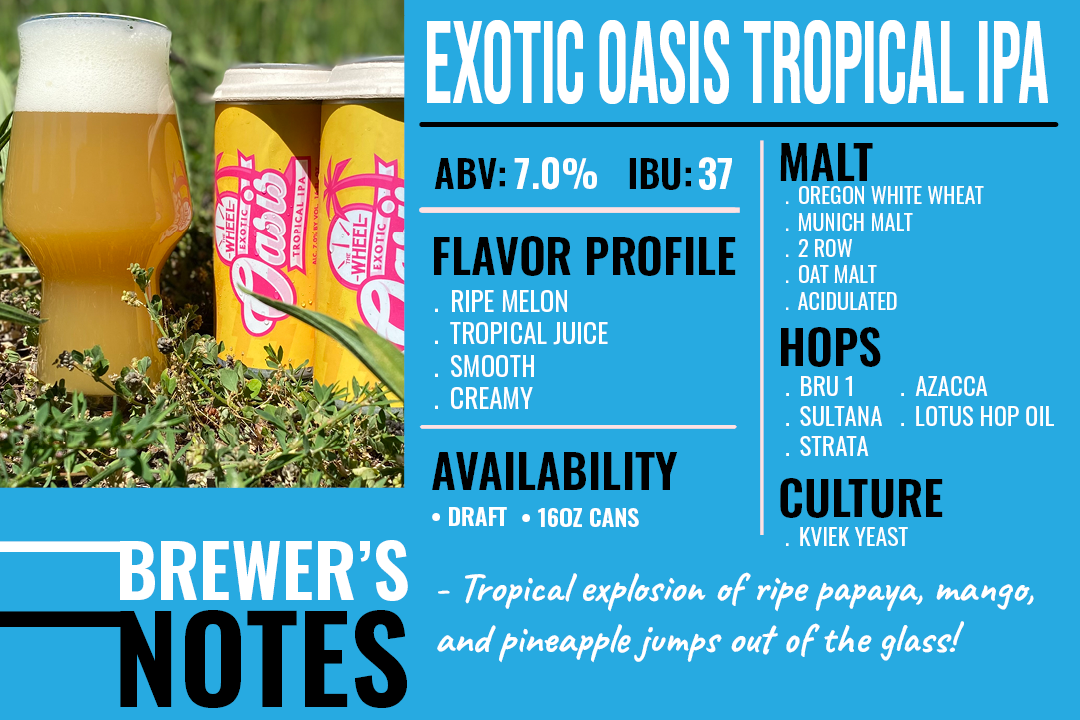 Exotic Oasis Tropical IPA