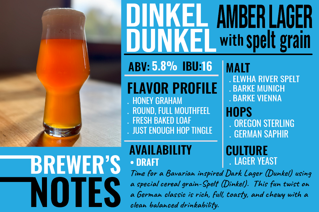 Dinkel Dunkel Amber Lager