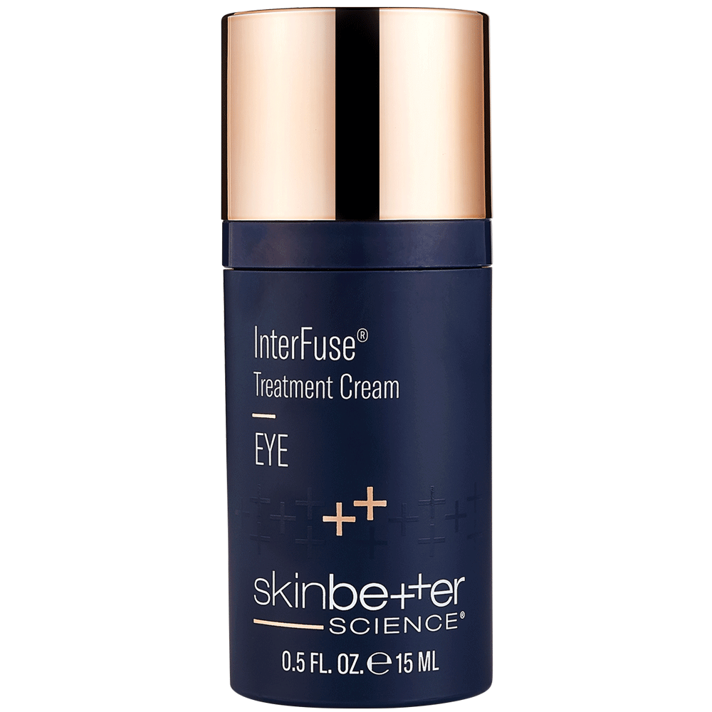 InterFuse Treatment Cream EYEA Powerful, award-winning eye. Recharger that provides multiple benefits and reveals a more youthful-looking, rested eye area. Perfect for smoothing and tightening delicate under-eye skin. Smooths appearance of crow’s feet and lines almost immediately. Brightens under-eye darkness.
