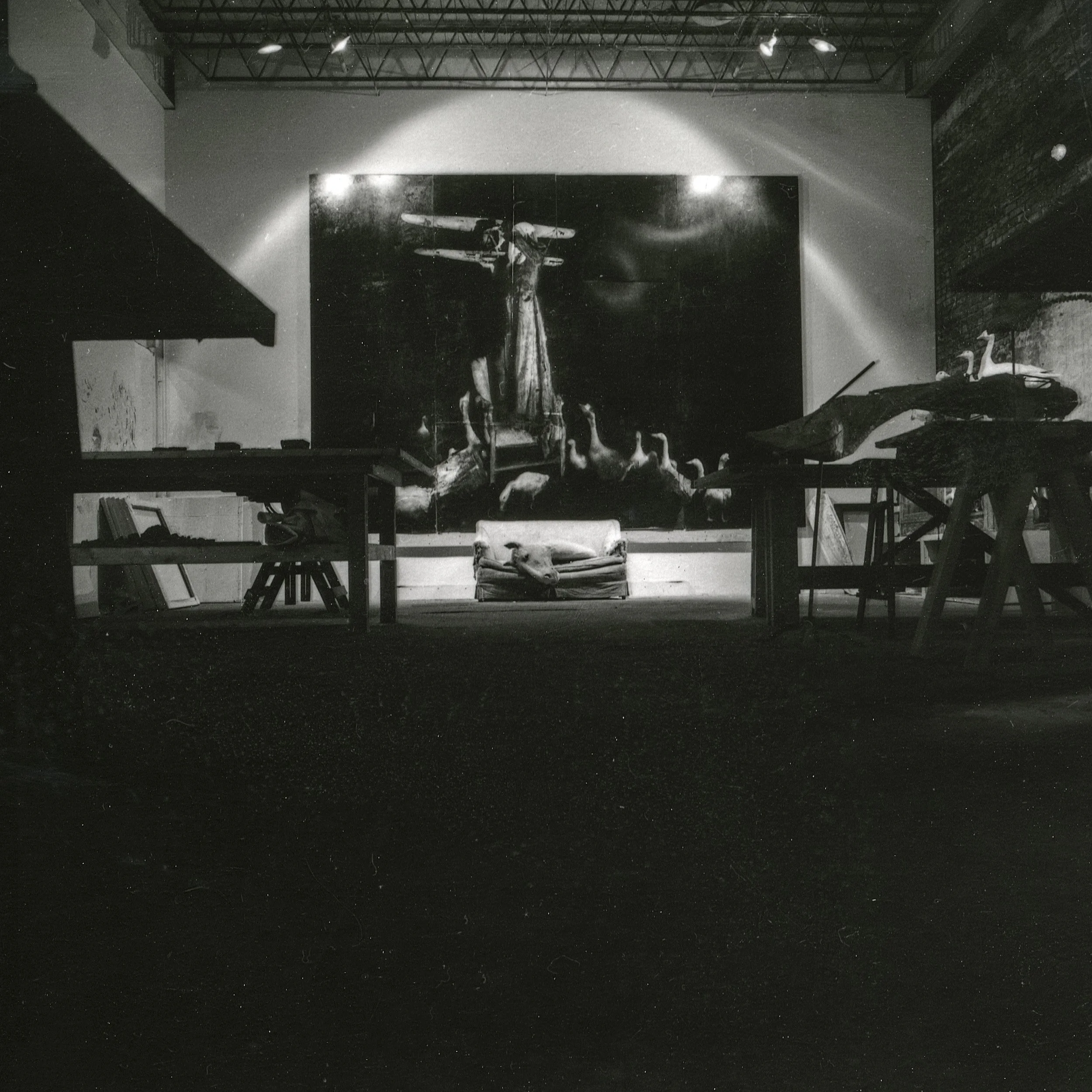 Todd Murphy’s Studio early 1990’s Atlanta 
King of Birds, 1992