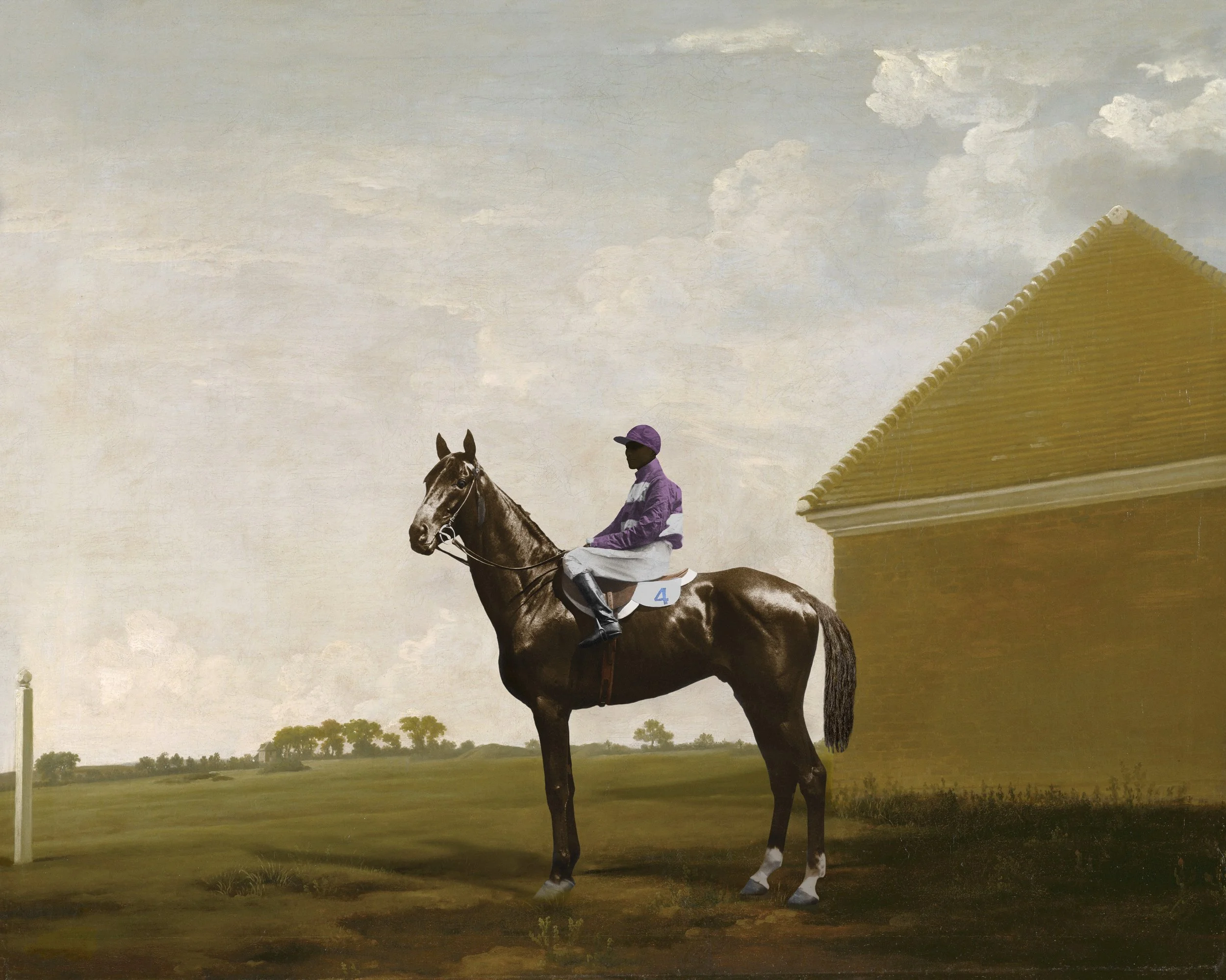 Untitled (George Stubbs) , 2012-2019 Ed. 1/2
Mixed media, Archival UV Print
60 x 75 in.