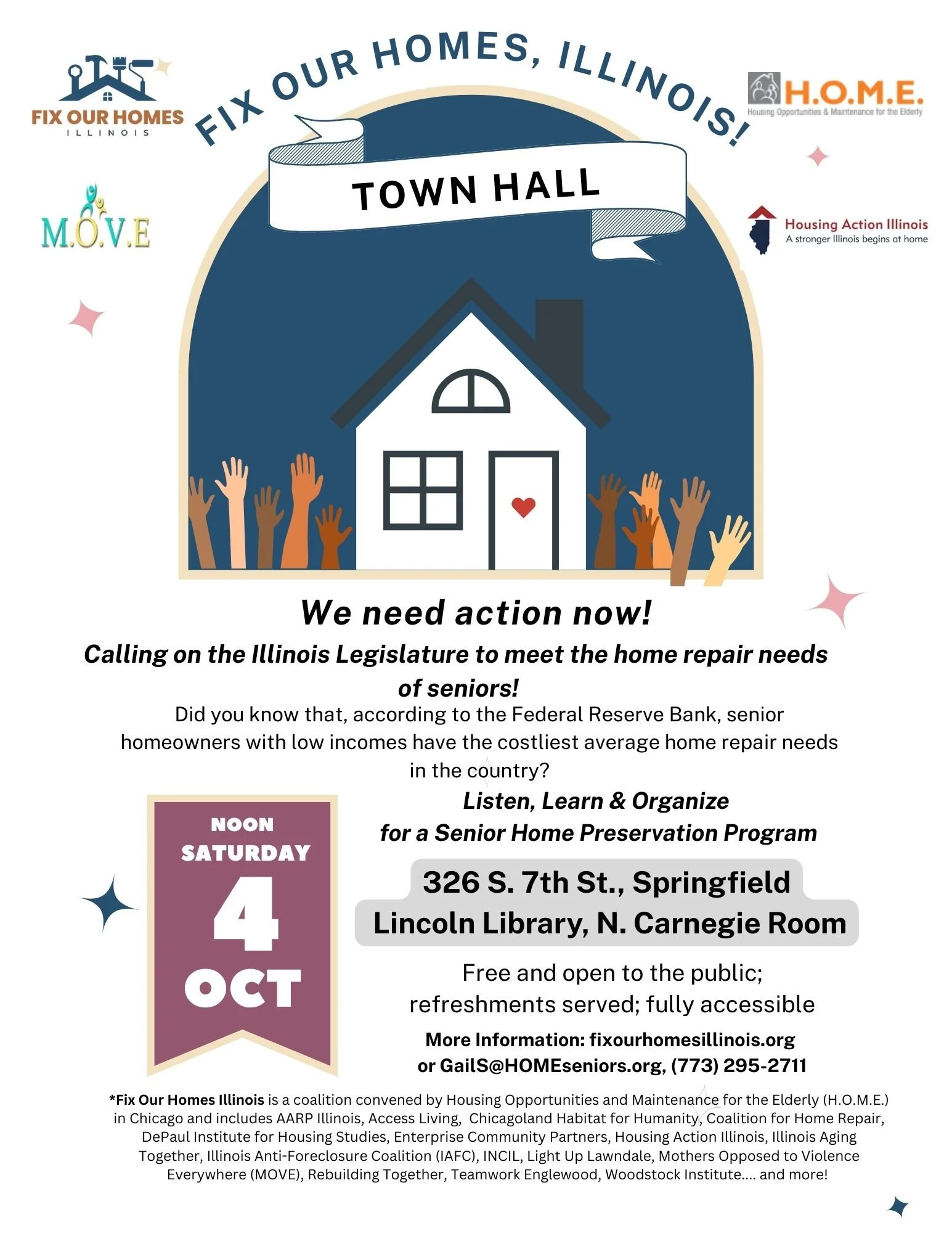 Town Hall on Home Repair Set for Springfield!