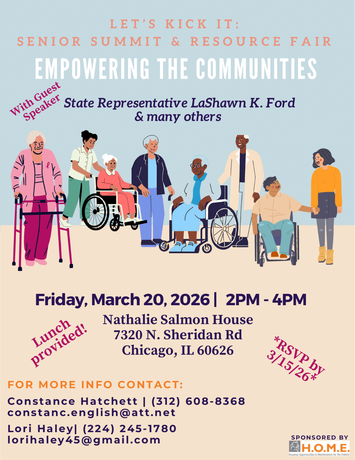 Let's Kick It! Senior Summit & Resource Fair: Empowering the Communities