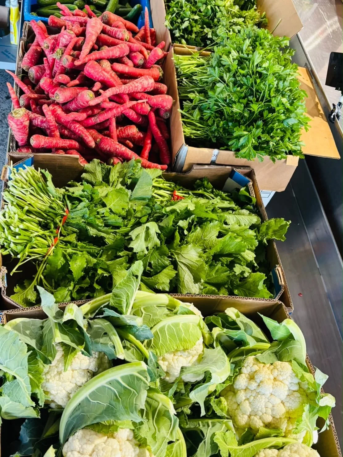 🥕🥬 FRESH VEGGIES ARE STILL HERE! 🌿💚

Your favourite fresh vegetables are still available at Surrey Farms! 🍆🥦🧅 Come grab your farm-fresh goodness while you can! 🧺✨

🌱 Fresh from the farm, straight to your table! ❤️
📍 Visit us at Surrey Farms