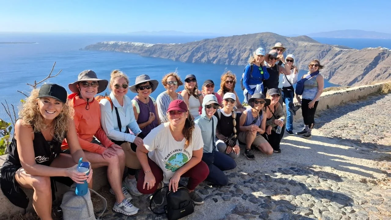Hike to Stunning Oia along the Caldera rim