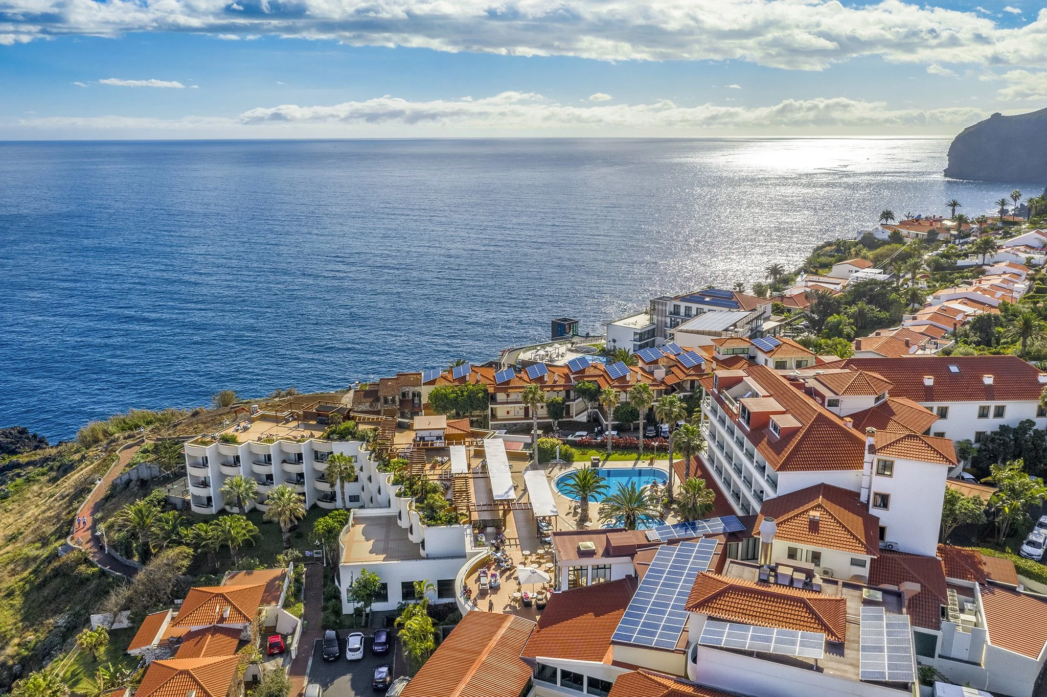 Madiera coastal view and cliffs