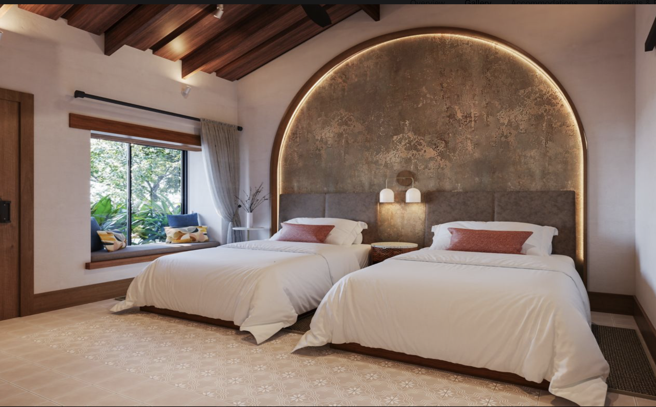 Santa Lucia Costa Rica pool and guest room