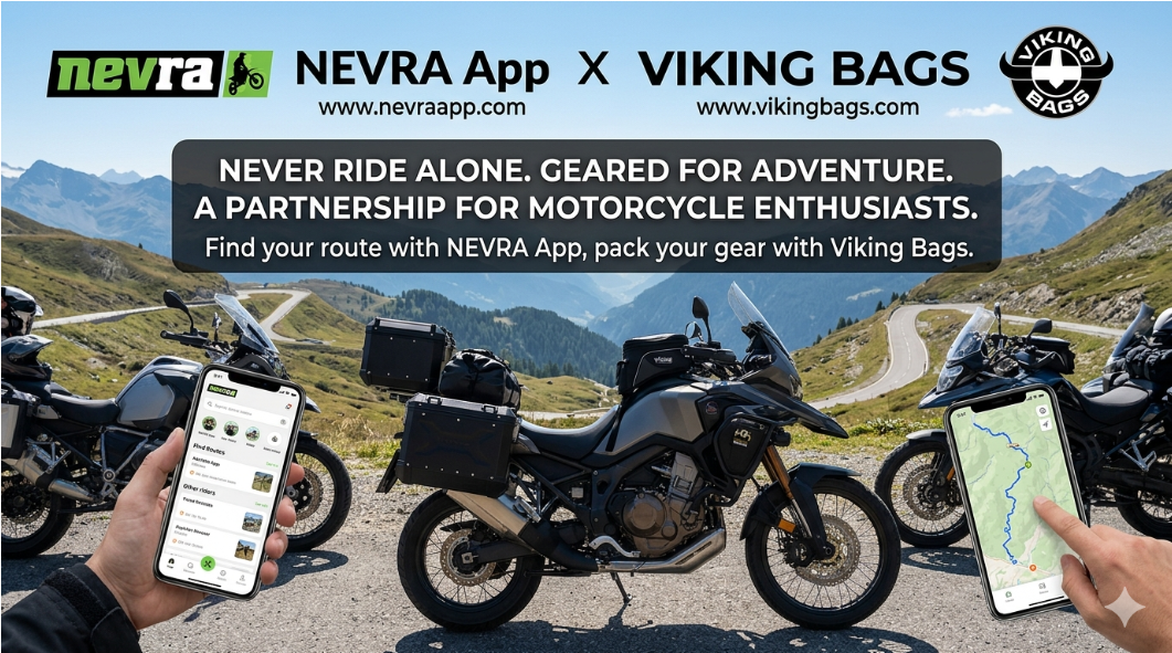 🏍️ Nevra App × Viking Bags 🏍️