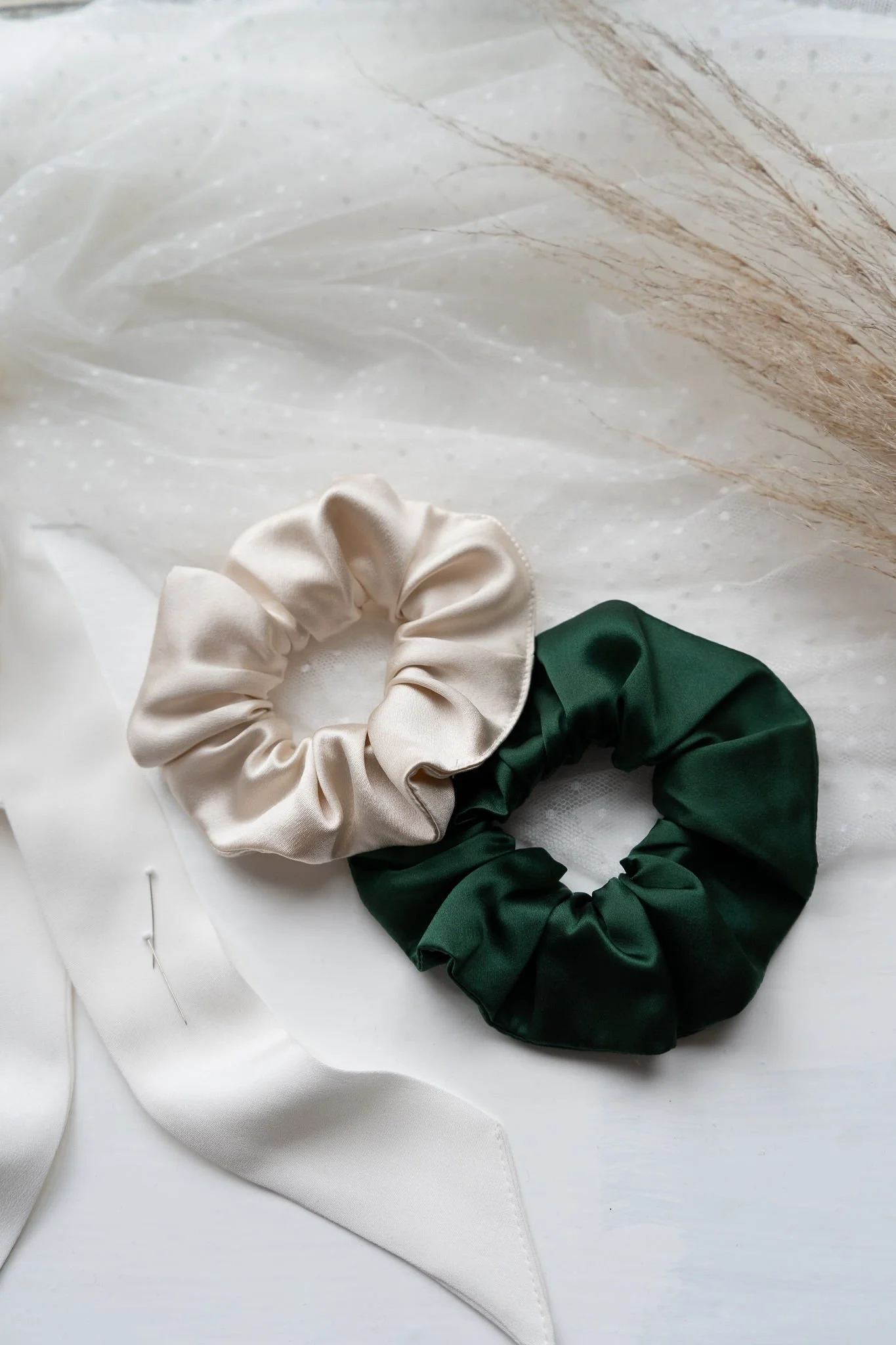 Silk Hair Scrunchie