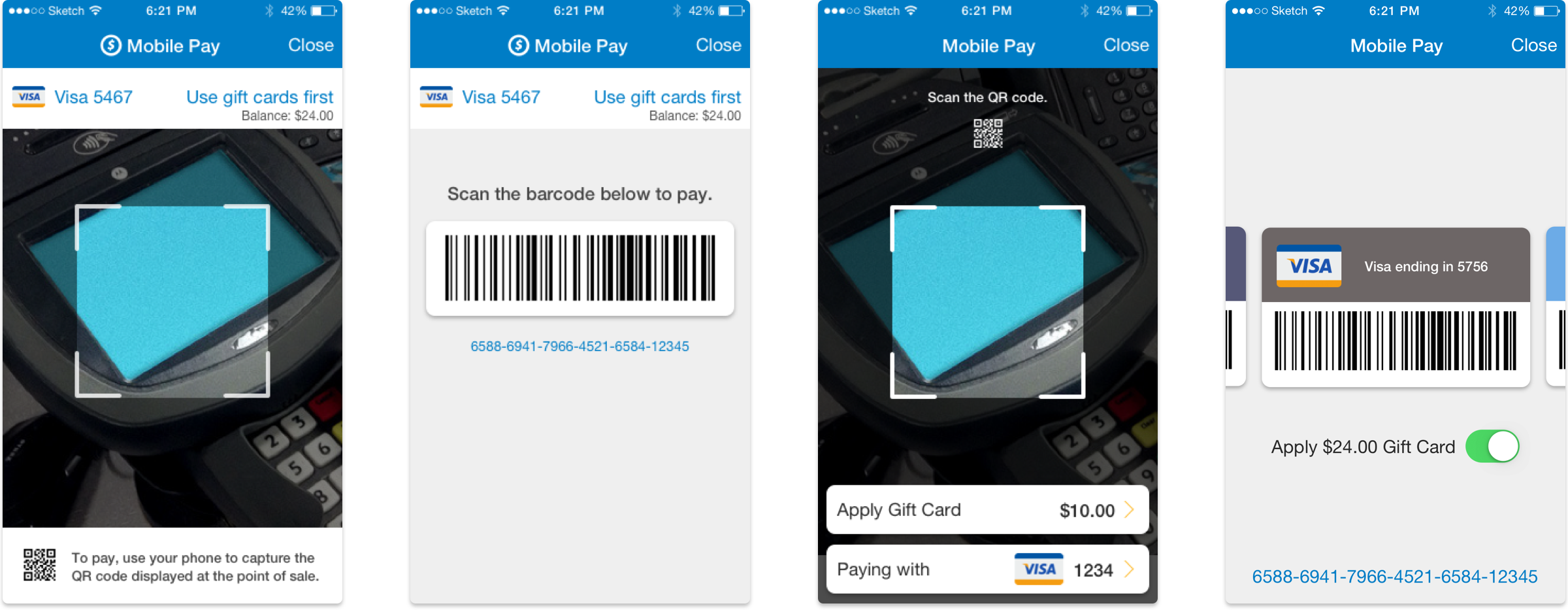 Initial exploration of payment interfaces