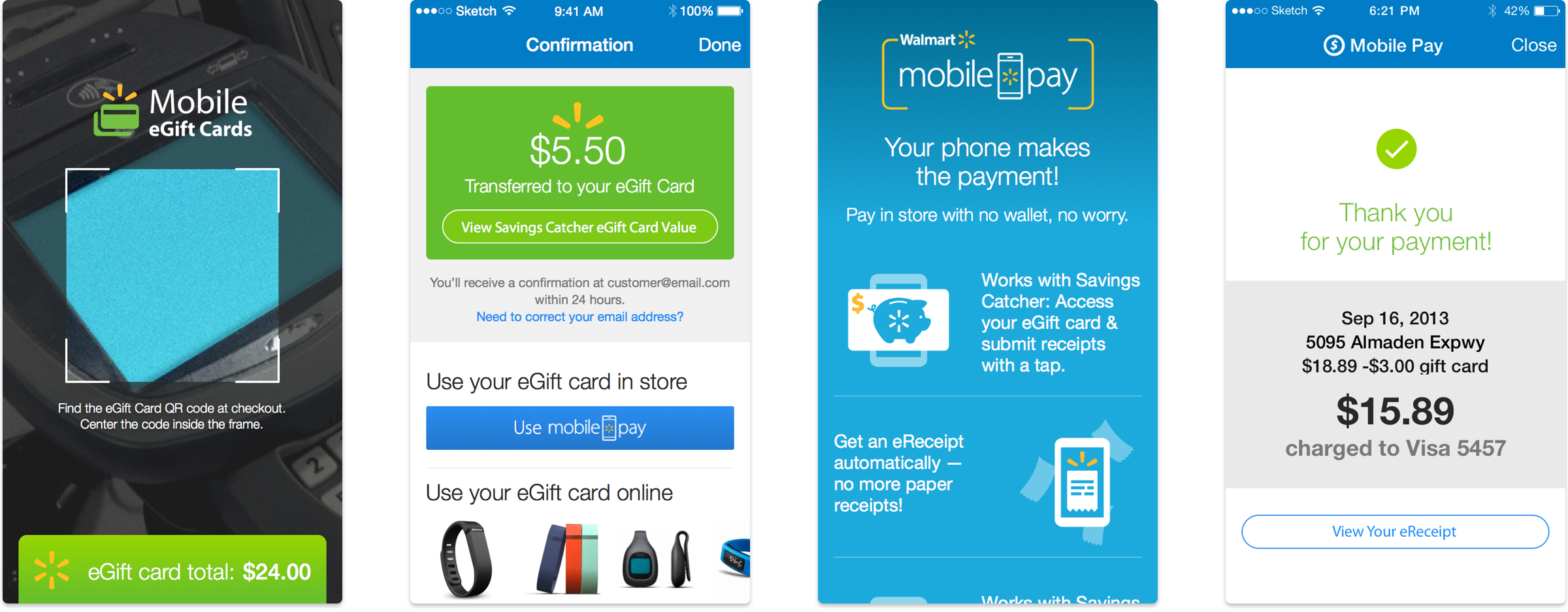 A modified version of the payment feature concept was tested with a prototype