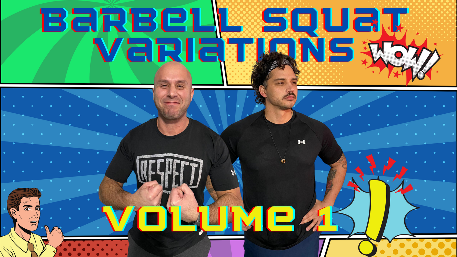 Barbell Squat Variations Vol. 1