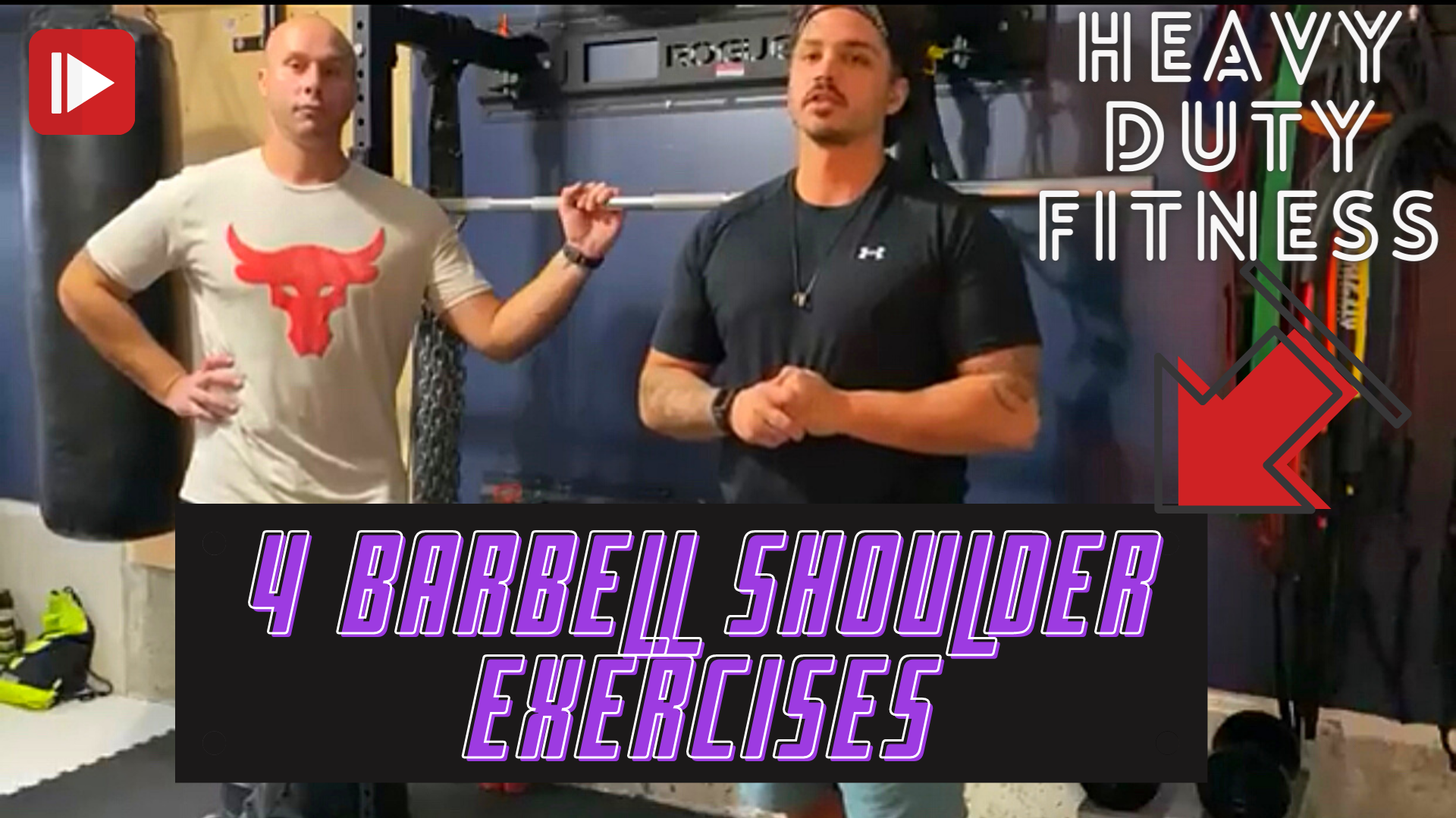 Four Barbell Shoulder Exercises