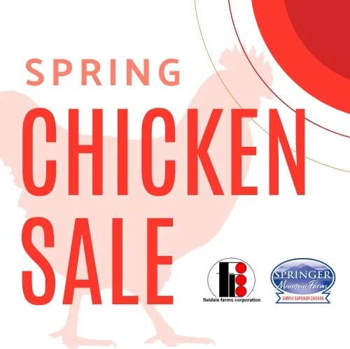 SPRING CHICKEN SALE