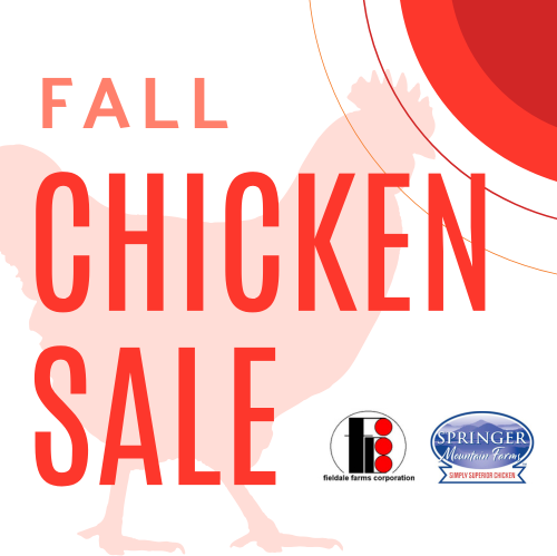 Fall Chicken Sale