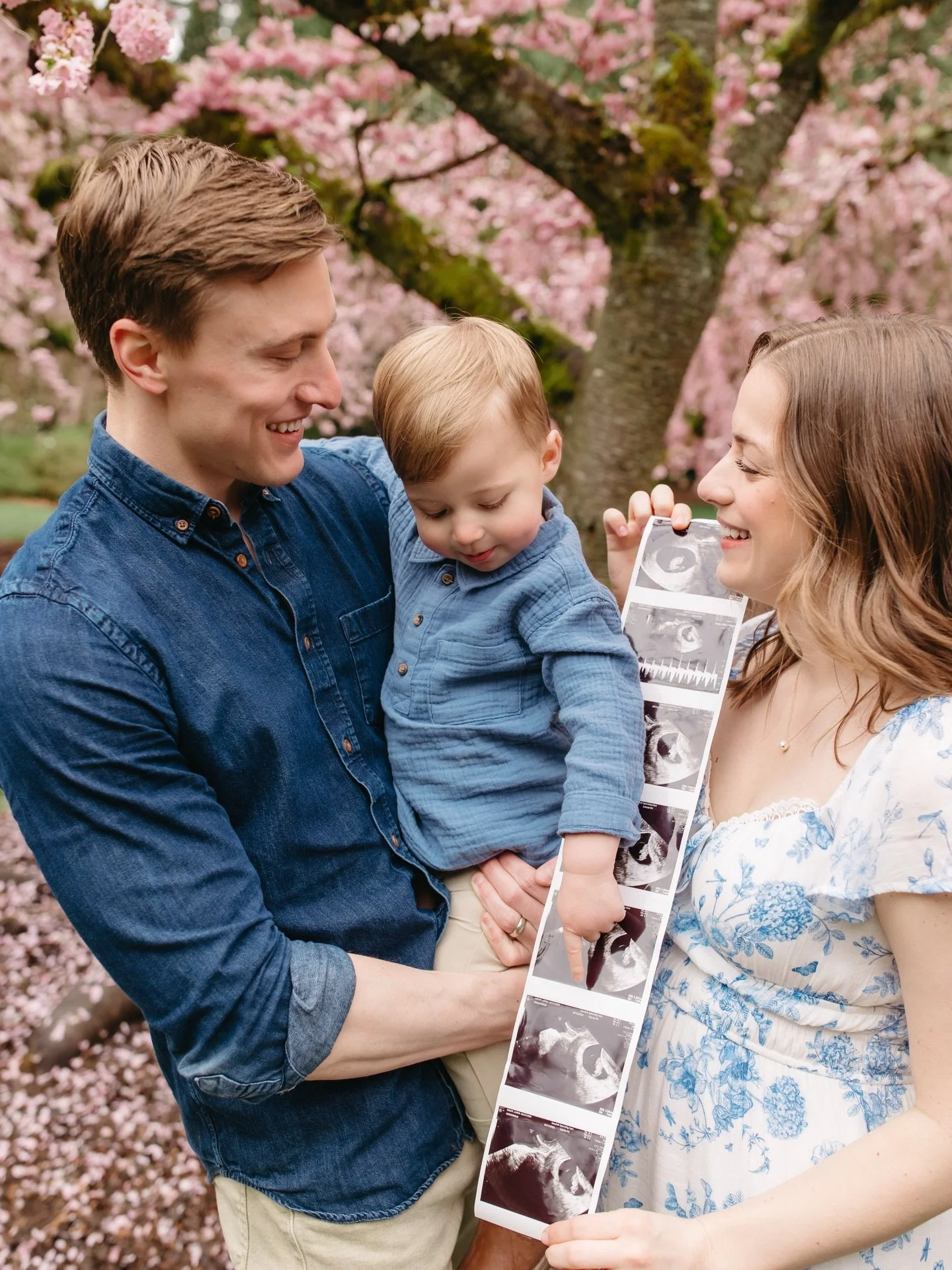 I absolutely love capturing a baby announcement for families! It is such a special way to document and celebrate this season of your life! 

In addition to bay cow minis, I am also planning to host cherry blossom minis the last weekend of March in Se