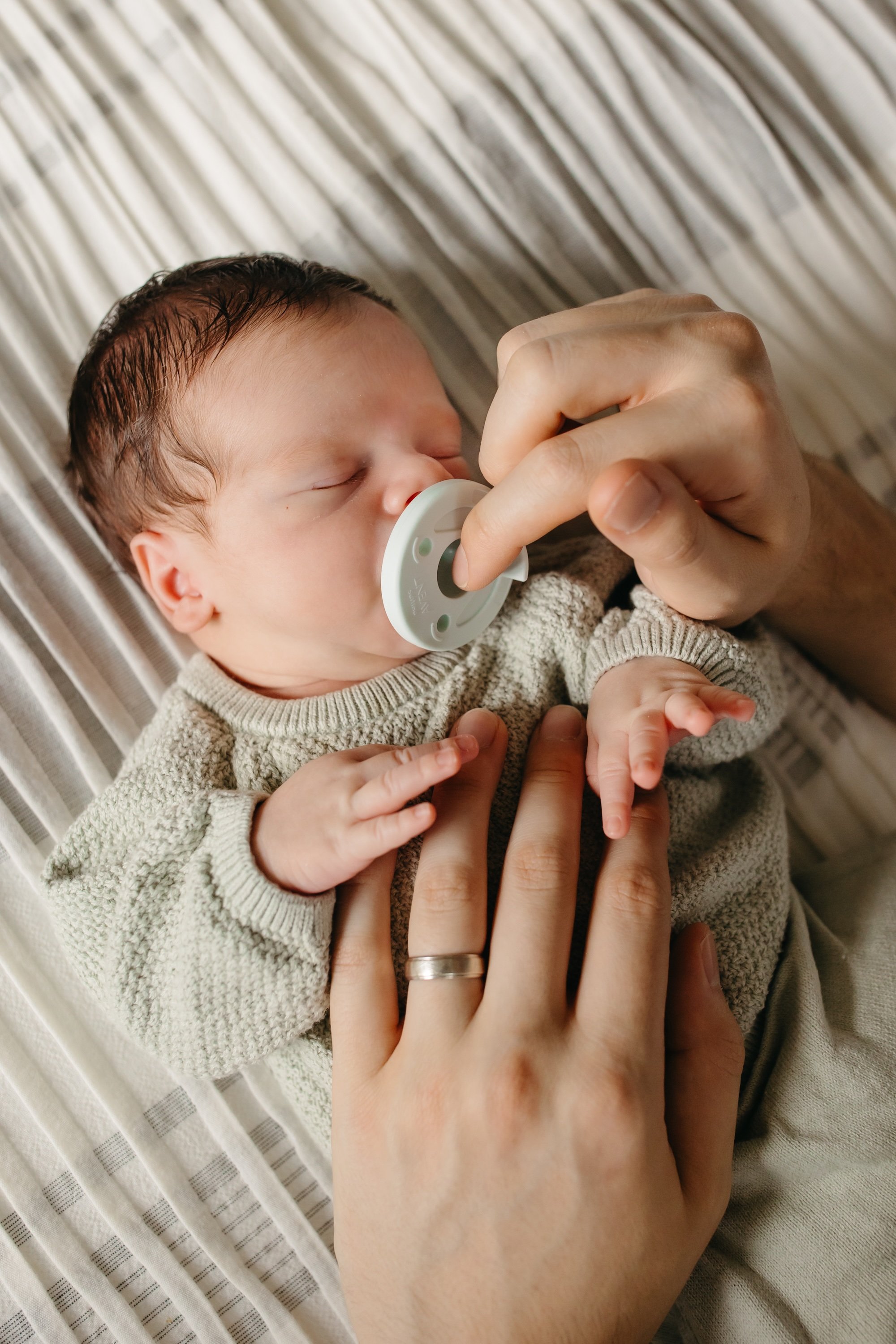 in home newborn sessions are tender, real, and connection-focused