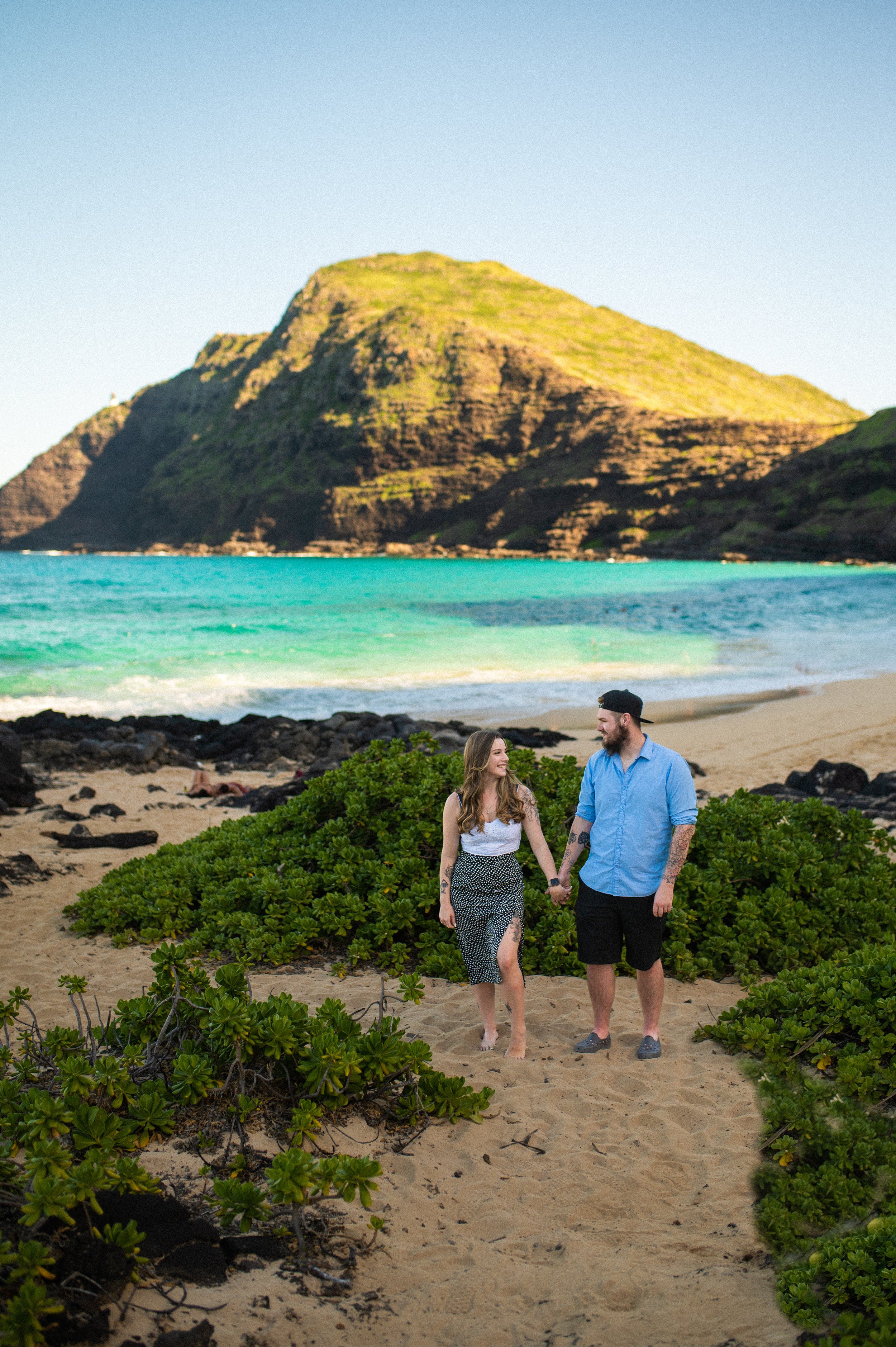 Oahu Proposal Makapuu Couples photography 