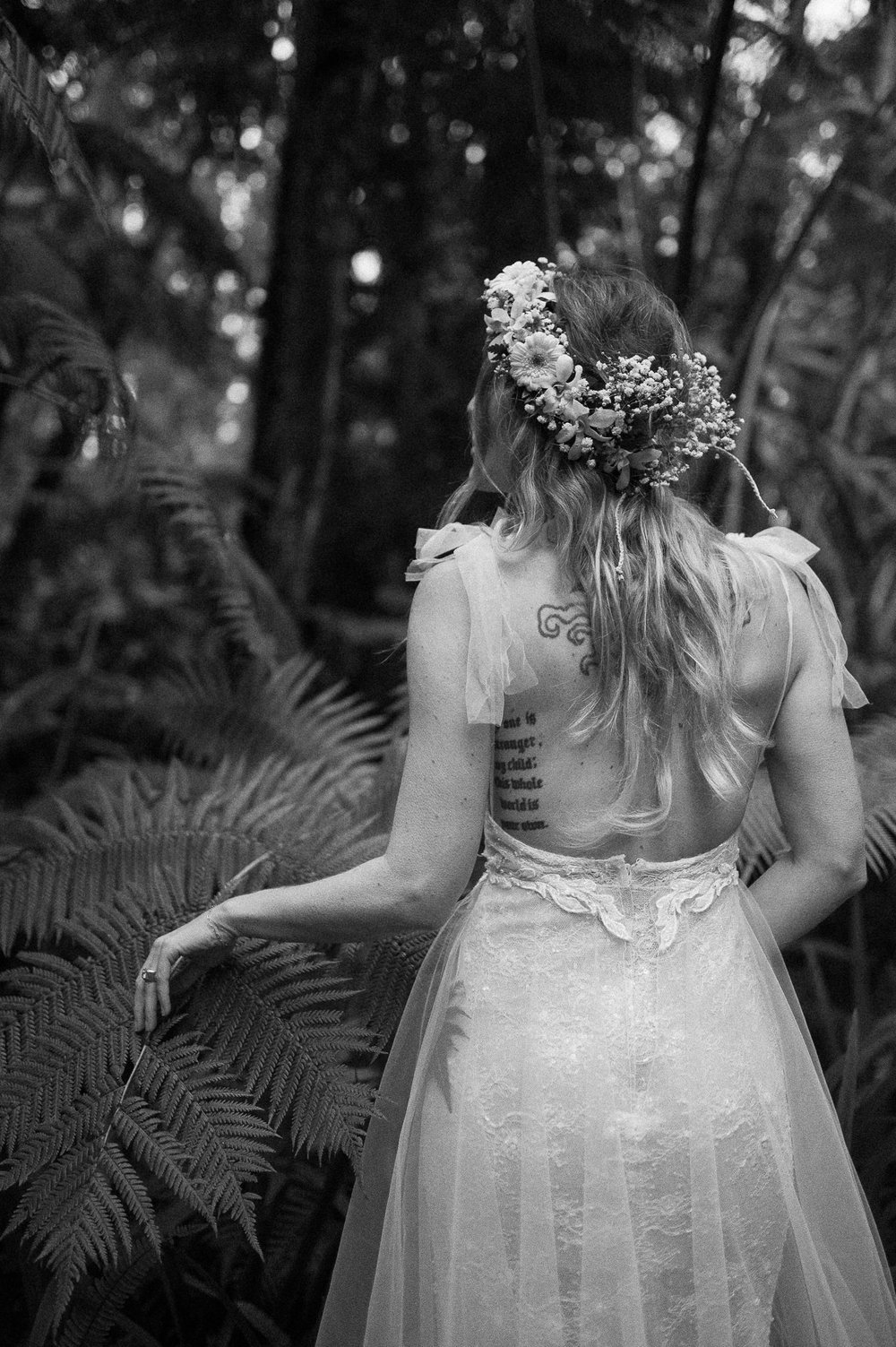 Romantic Elopement Photography Bridal Portrait Volcano Hawaii Big Island