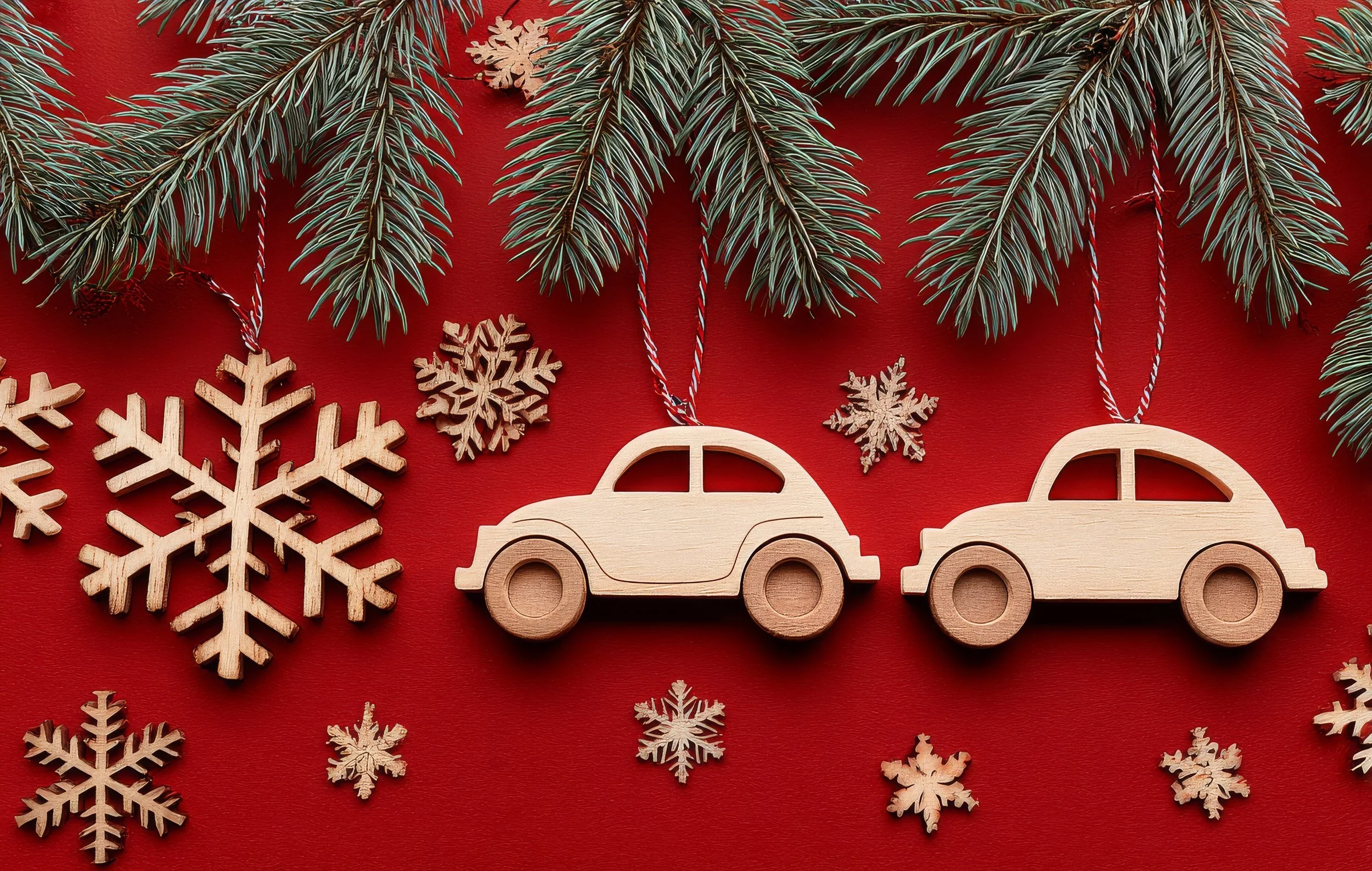 vecteezy_wooden-car-ornaments-on-red-background_72586399.jpeg