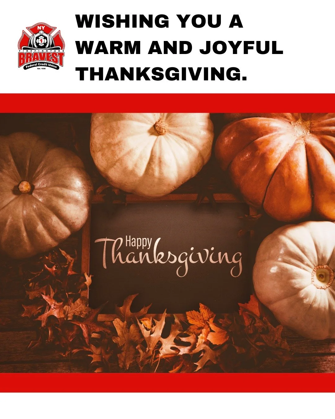 🦃 Grateful beyond measure.

Today, we give thanks for our members, community, and the spirit of togetherness. 

Wishing you a warm and joyful Thanksgiving.

#Thanksgiving2025 
#Gratitude
#FDNY
#NewYorkFirefighters
#NewYork
#NYC
#AlbanyNY
#UpstateNY
