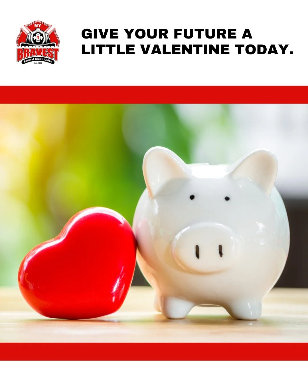 February is the perfect month to give your future a boost. 

Starting an IRA can help you build lasting security with steady, purposeful savings that grow over time. It&rsquo;s your way of showing tomorrow the care it deserves. 💗

Give your future a