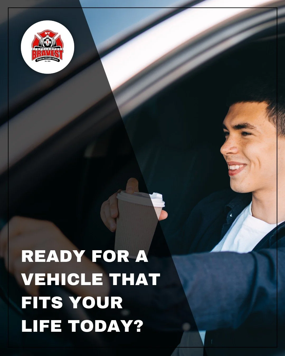 Ready for a vehicle that fits your life today?

NY Bravest FCU offers competitive Auto Loan rates designed with our members in mind. The right financing can make your next purchase more manageable than you think.

Run the numbers. Know your budget. S