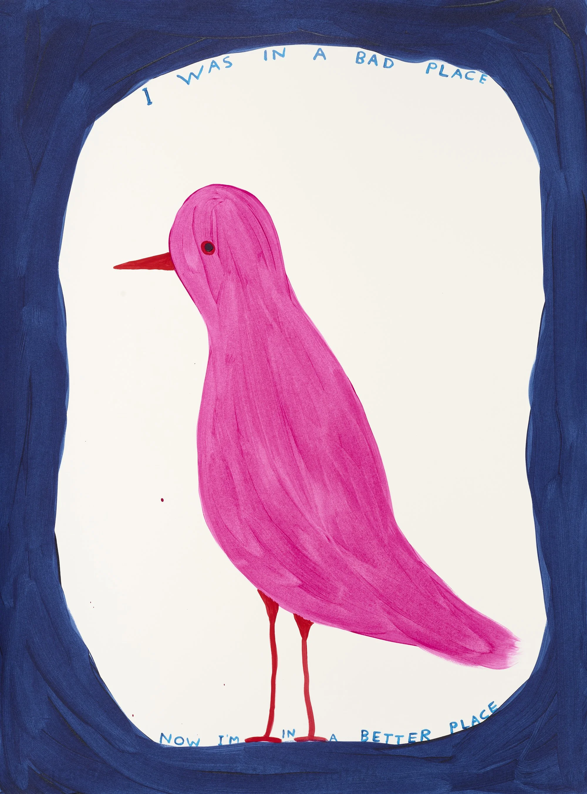 David Shrigley Untitled (I was in a Bad Place), 2022