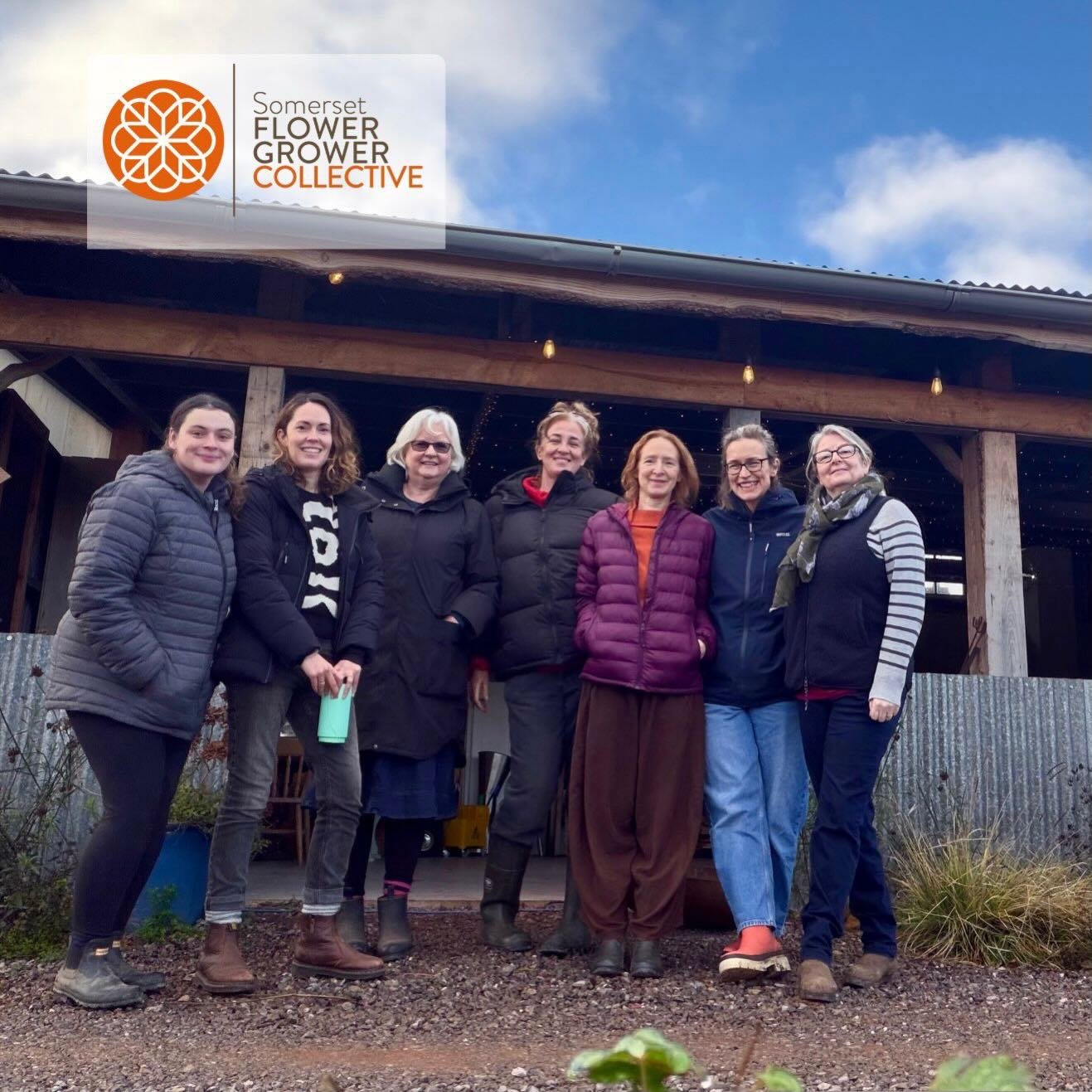 Thrilled to be working with this bunch of amazing flower farmers to launch the @somersetflowergrowercollective