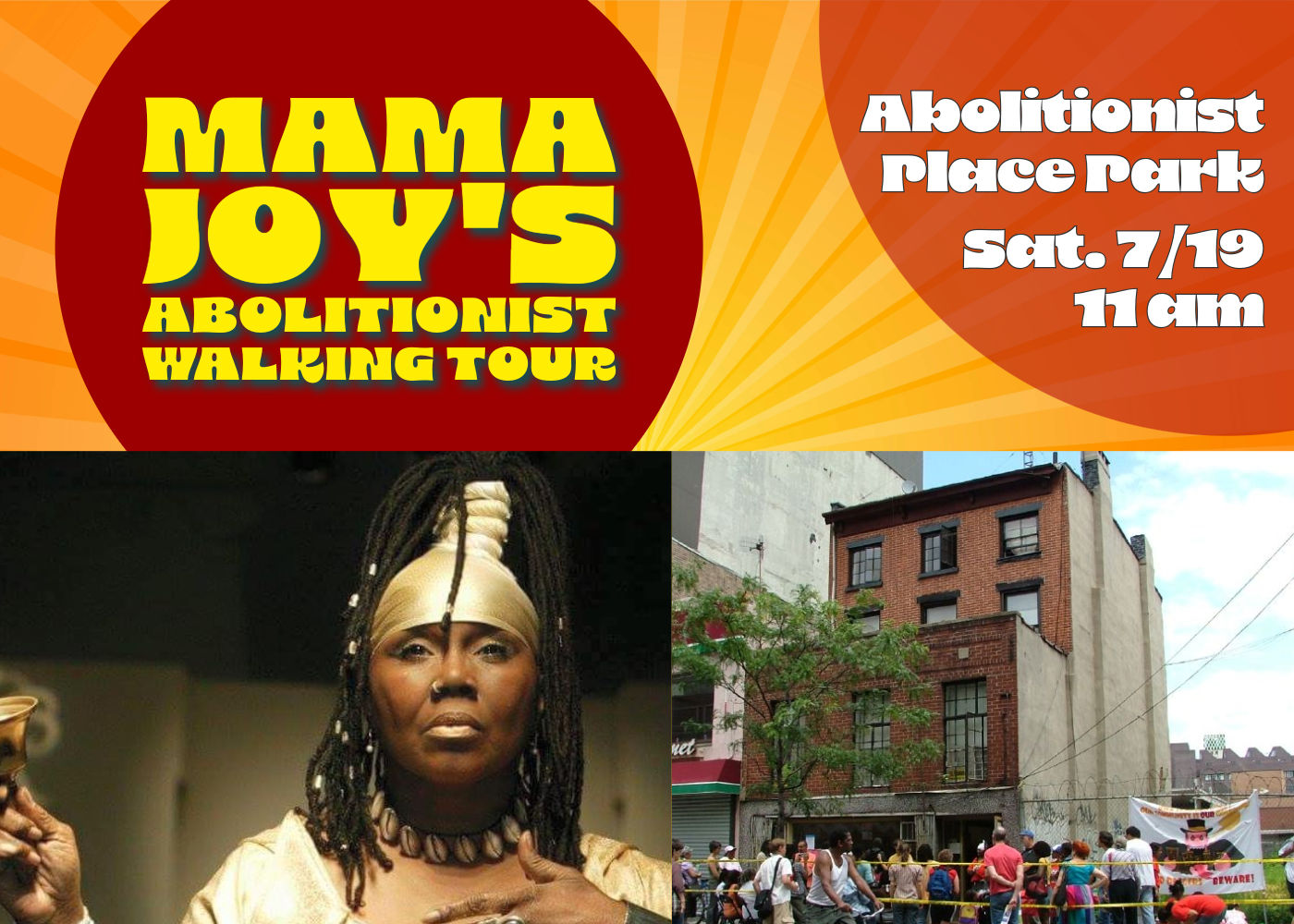 Mama Joy's Abolitionist Walking Tour