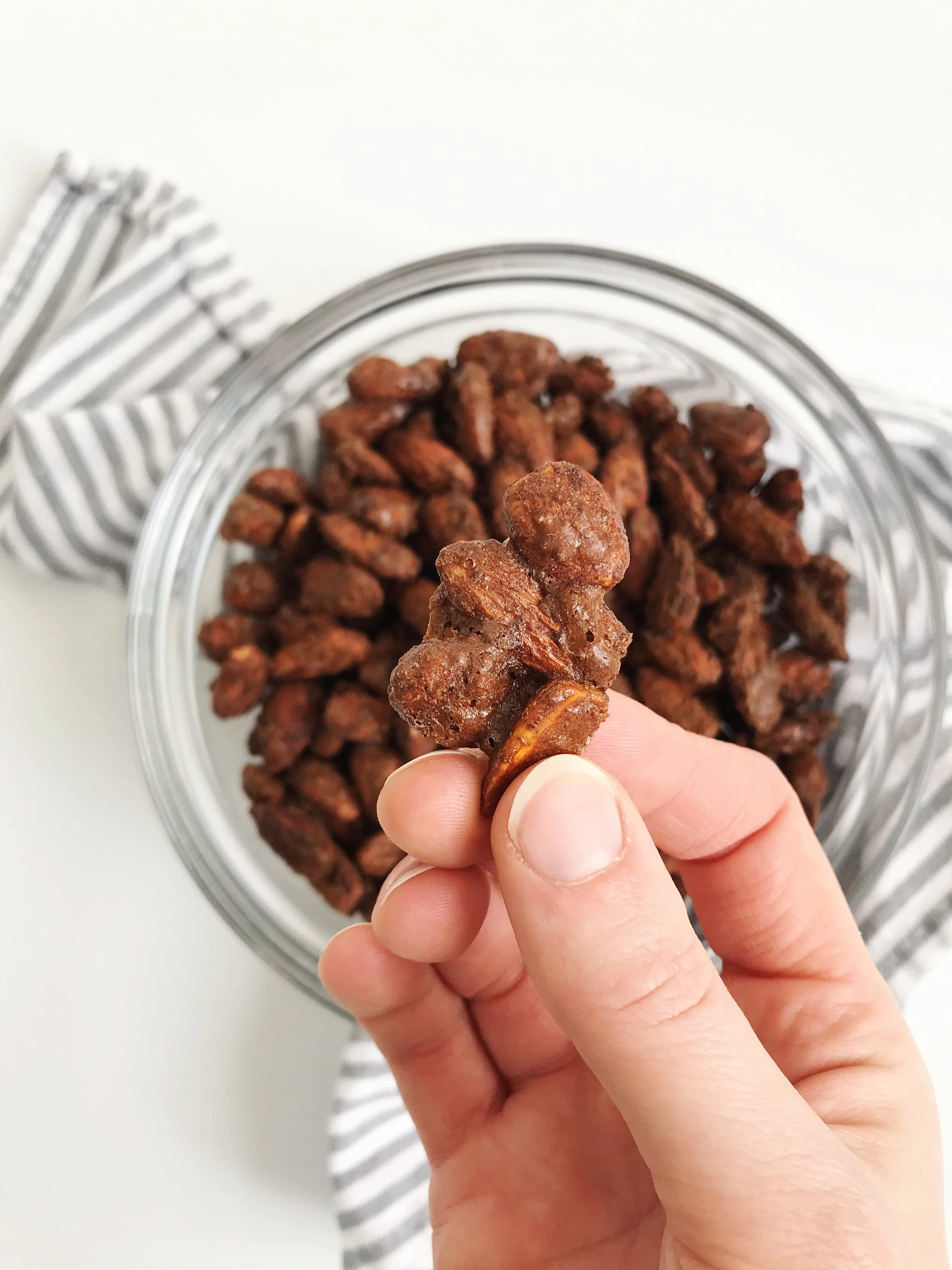 Roasted Cinnamon Sugar Almonds
