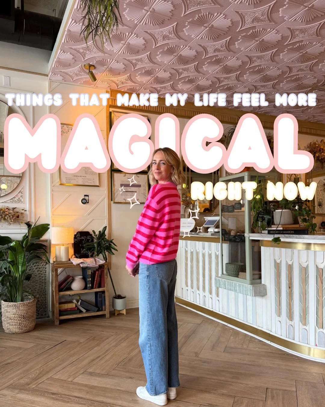 a few little things keeping me happy right now 🫶🏻

this year hasn&rsquo;t felt quite like I hoped yet, and I&rsquo;m honestly struggling a bit. but these are a few parts of my life that have felt happy, hopeful, and magical ✨

🎂&nbsp;I booked a bi