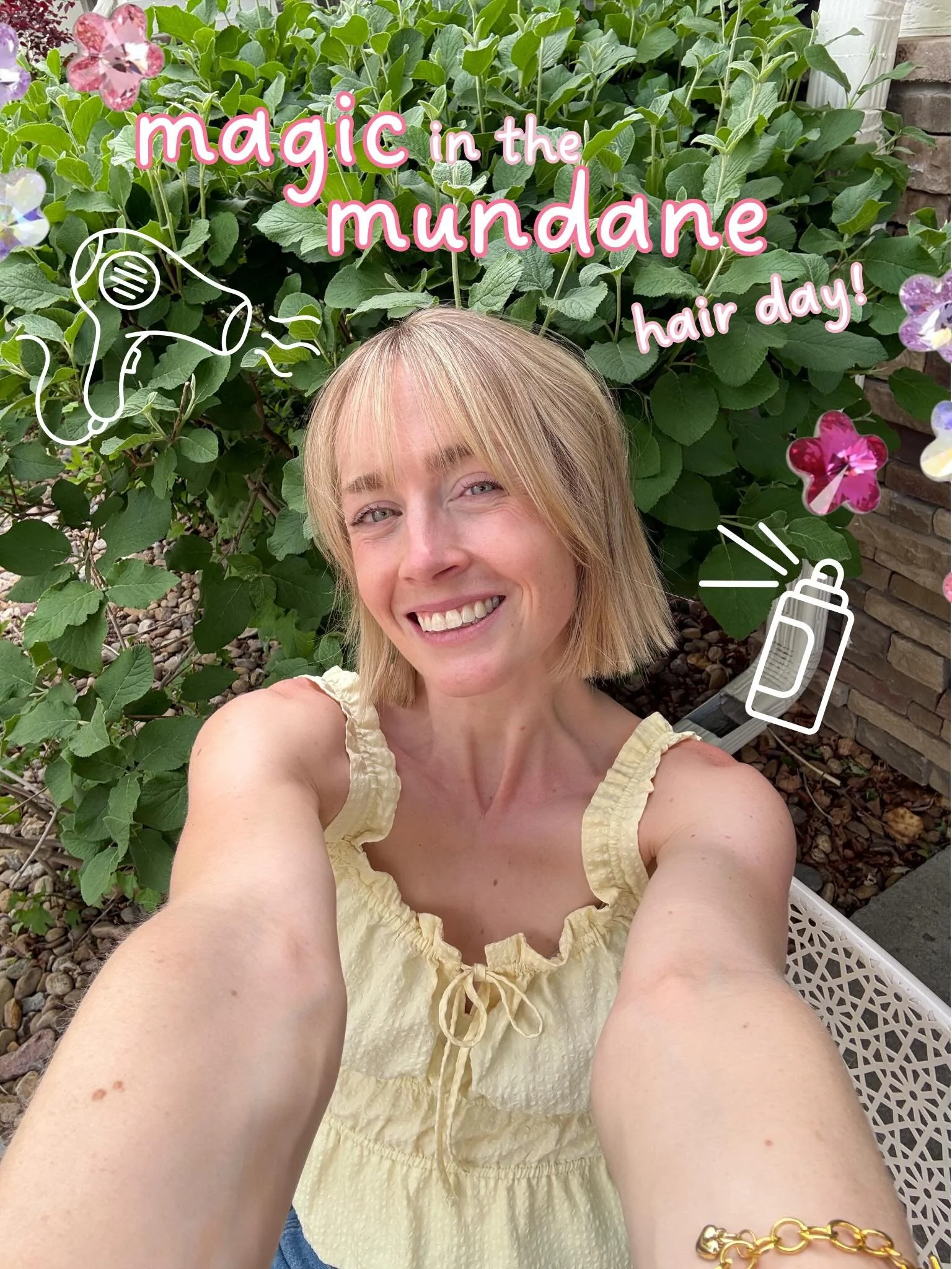 to the salon! 💇🏼&zwj;♀️

I drive an hour to get my hair done and I swear it&rsquo;s worth it! usually I take the mini roadtrip with Talia, but this time I had a little solo time, so I made every bit of it as magical as possible!

🌼&nbsp;getting dr