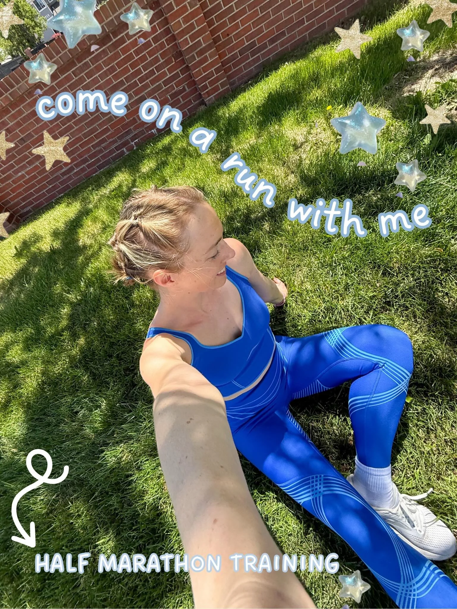 how summer training is about to look ☀️&nbsp;💙

I can&rsquo;t get over this set from @fankaofficial &amp; think it&rsquo;s going to be a regular this summer! 

cool in the heat, compressive on the joints, and bright enough to keep the good run vibes