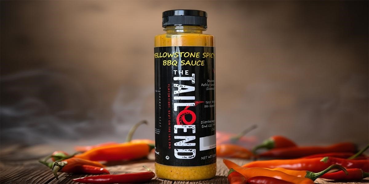 How Is This Yellow Mustard BBQ Sauce Crafted Without Preservatives?