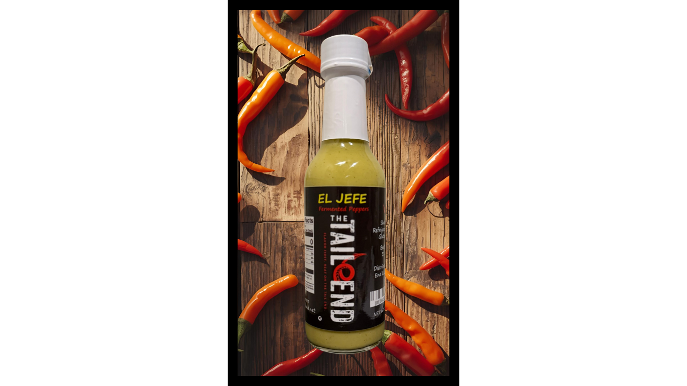 El Jefe: Artisanal Fermented Serrano Peppers & Avocado Oil Medium Sauce