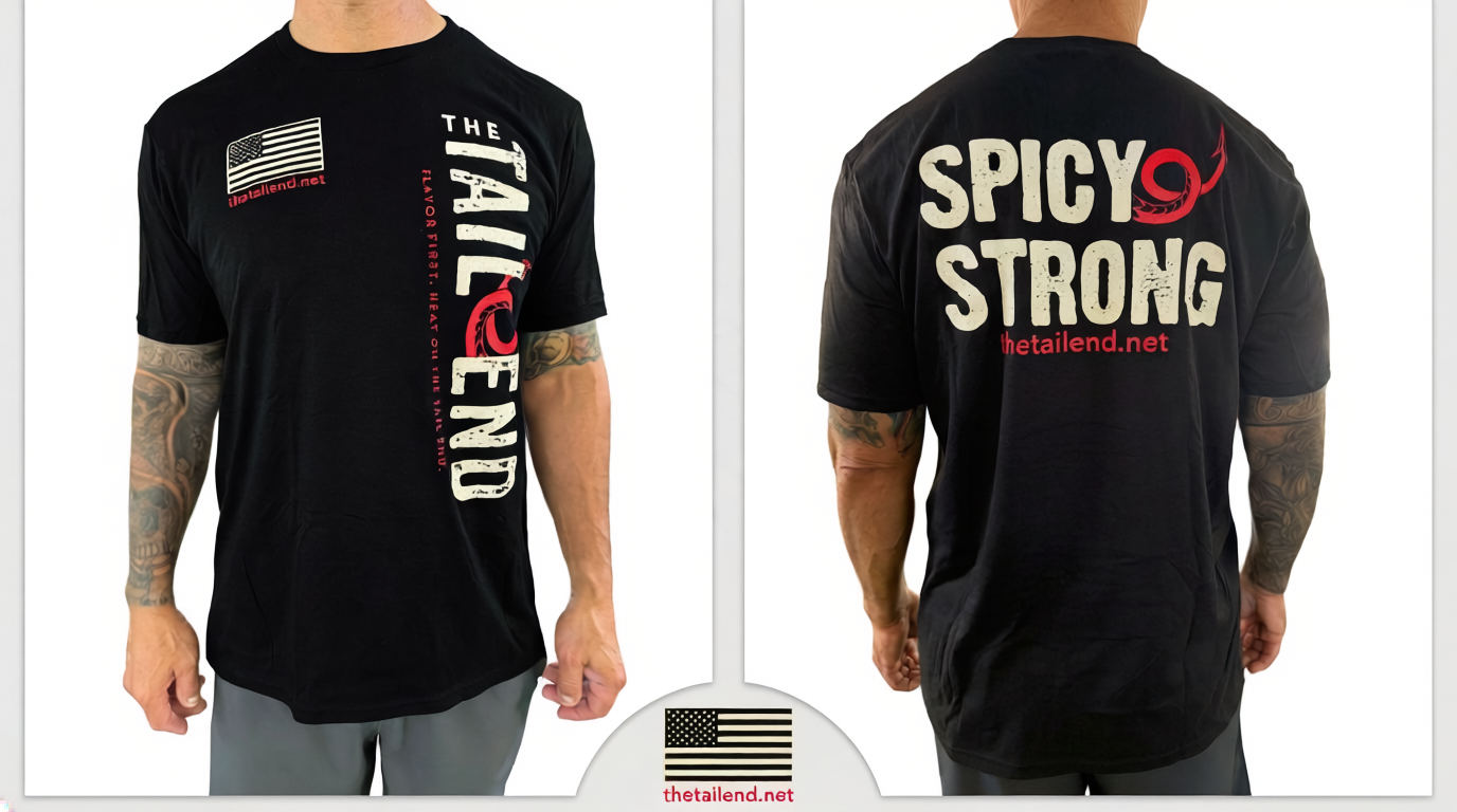 The Official "Spicy Strong" Tactical Tee.