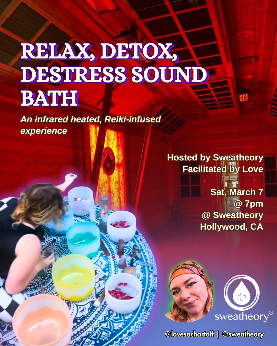 Relax, Detox, Destress Sound Bath